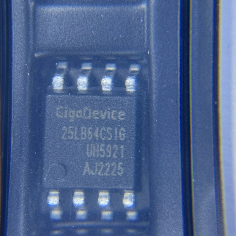 GD25LB64CSIGR NOR Flash IC 64M-bit 1.8V, GigaDevice Original, High Speed SPI/QPI, for IoT, Wearable Device