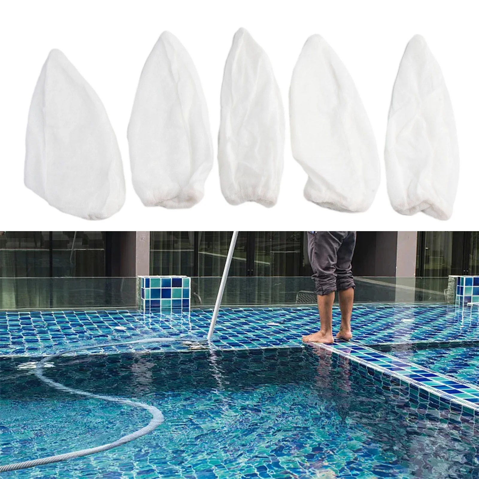 For Ivac for m3 for Pool for blaster Filter Bags Pool Cleaner Bag Pool Cleaner Filter Bag Pool Cleaning Tools Vacuum Filter