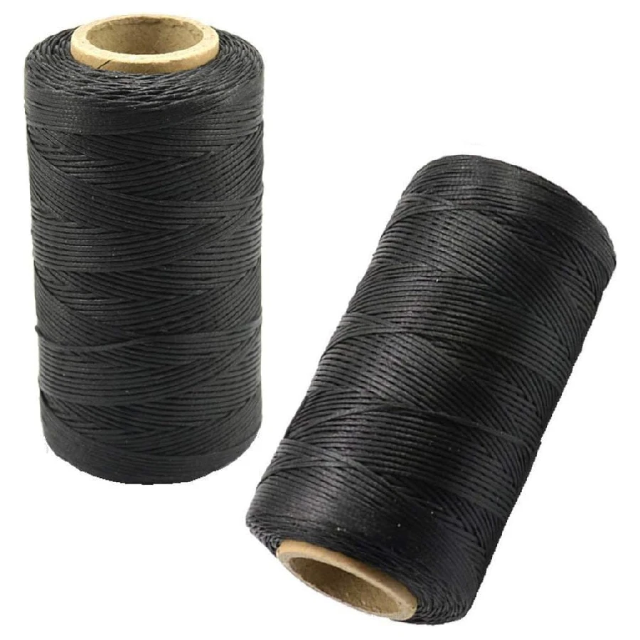 260 m Nylon Leather Sewing Waxed Thread, Practical Long Stitching Thread, for Leather Craft DIY, Bookbinding, Shoe Repairing