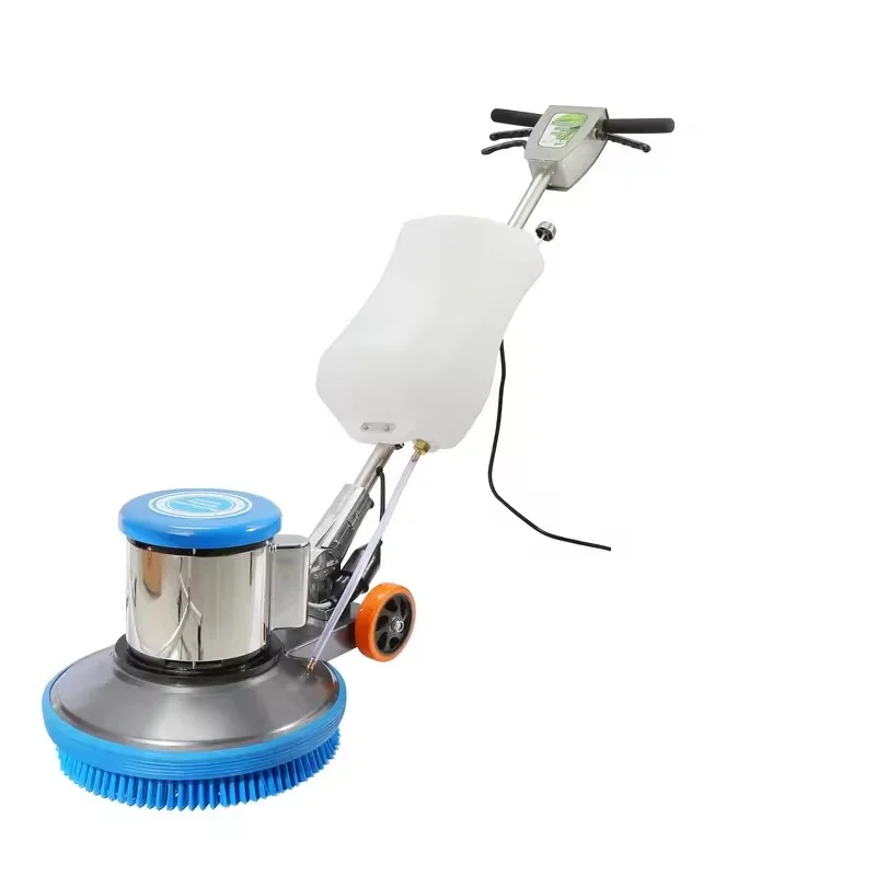 New Design 1200W Electric Flat Handle Handy Cleaning Scrubber Floor Polishing Car Washing Machine for Commercial