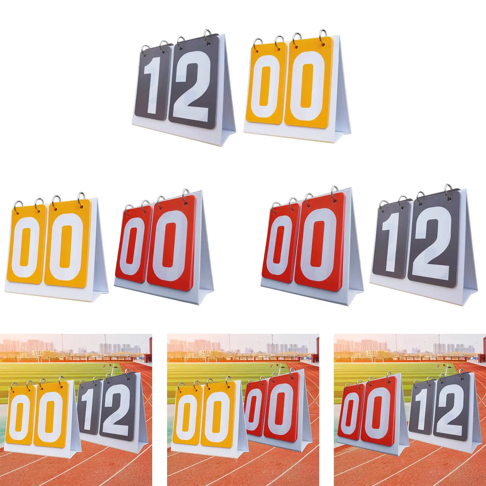 قطعتان من زعانف النتائج الرياضية المتعددة للألعاب الخارجية