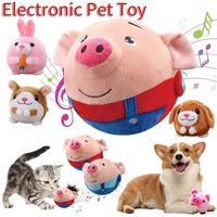 Shake Bouncing Jump Balls Music Vibration USB Rechargeable Electronic Pet Dog Toy Interactive Electronic