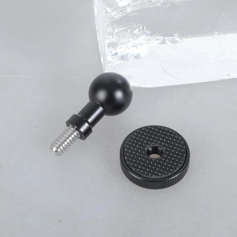 محول حامل الهاتف 17 مم محول مفصل الكرة المعدني للهاتف ملحقات حامل الهاتف