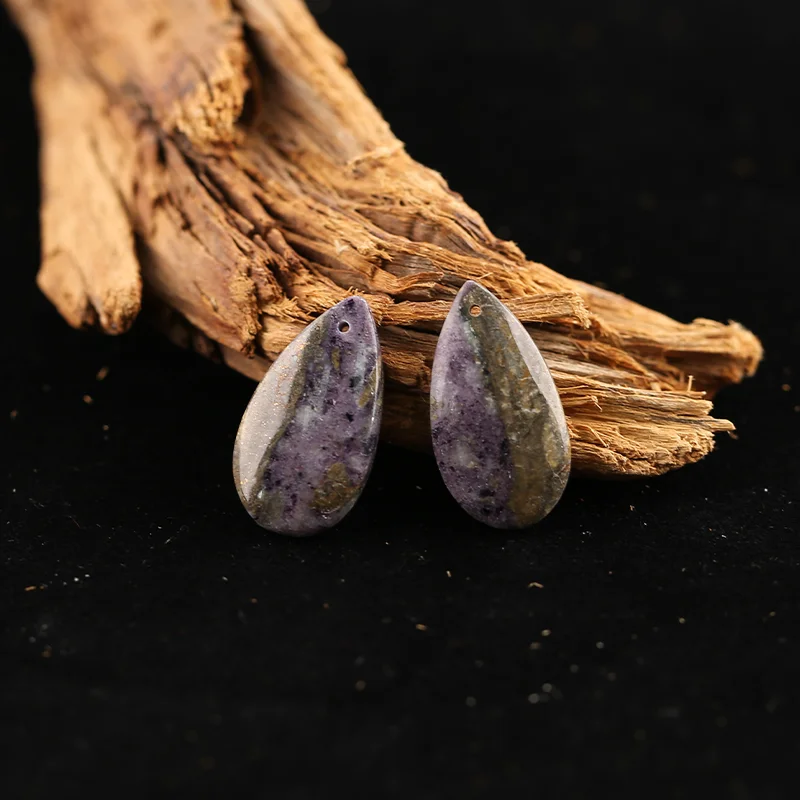 

B&F Charoite Beads for Jewelry Making, Handmade Natural stones beads, Stones for jewelry Making Supplies