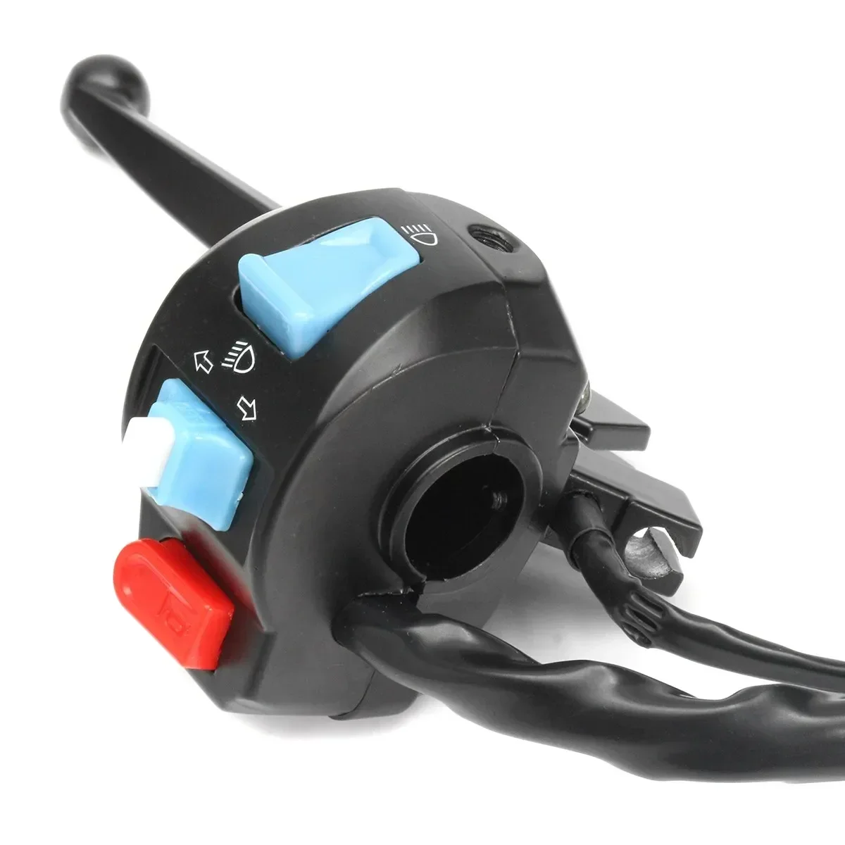Universal Left Brake Lever Light Switch Control Black Fit For Scooter Moped GY6 50cc 150 Motorcycle Switchs