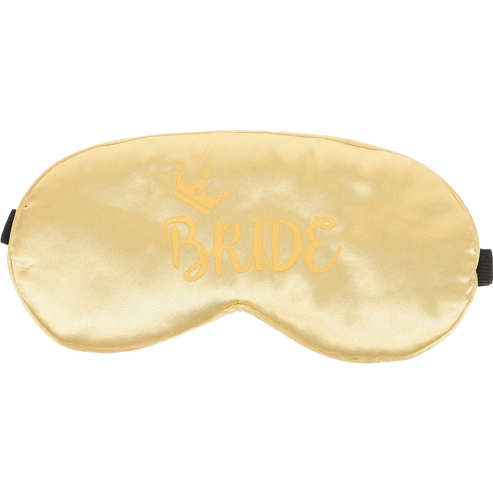 

Sleeping Eye Mask Elastic Band Imitation Silk Blindfold for Travel Bride Comfortable Eye Cover