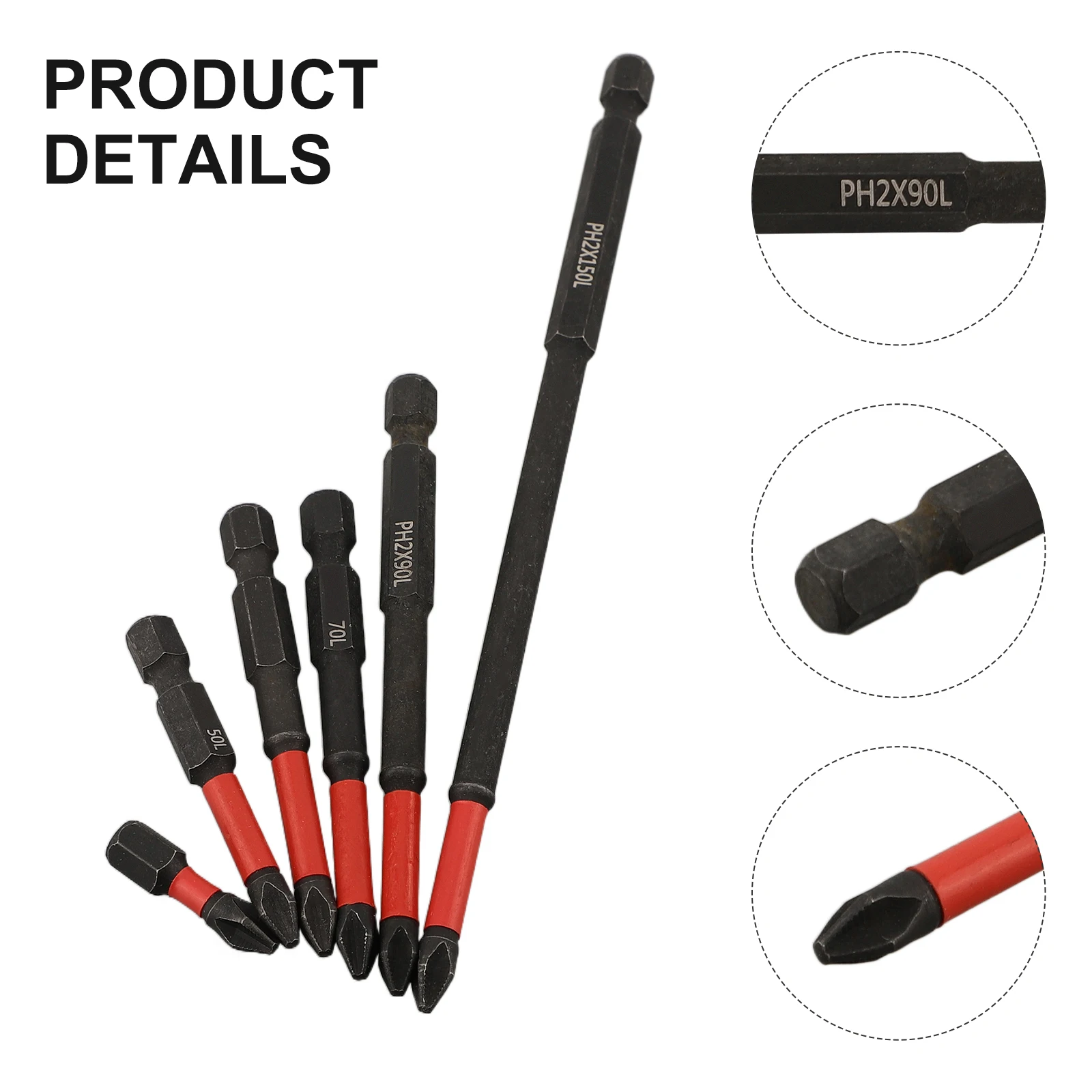 

DIY Projects Magnetic Alloy Steel Penetrate Steel Plates Applications High Strength Operations Cross Screwdriver