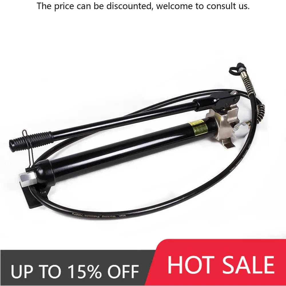 

HP-700A Mini High Pressure 0.72L Oil 700 Bar Manual Hydraulic Pump