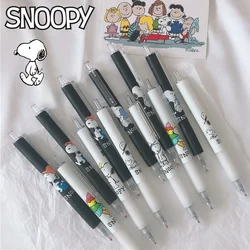 Snoopy Cute Gel Pen Kawaii Ballpoint Pen 0.5mm Black Ink Cartoon School Student Stationery Office Supplies Gel Ink Pen Gifts