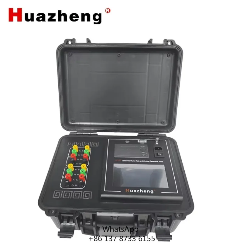 Huazheng HZ2162 Transformer Winding Resistance And Turns Ratio Diagnostic Tests TTR And DC Resistance Tester