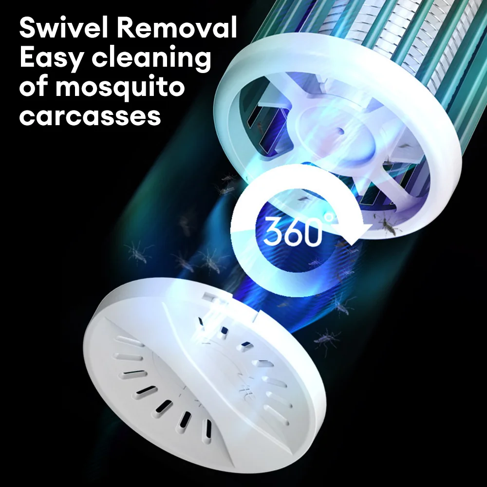 Portable Repellent Lamp Mosquito Killer USB Fly Zapper Insect Killer Repellent Electric Insect Killer Bedroom Anti Mosquito Trap