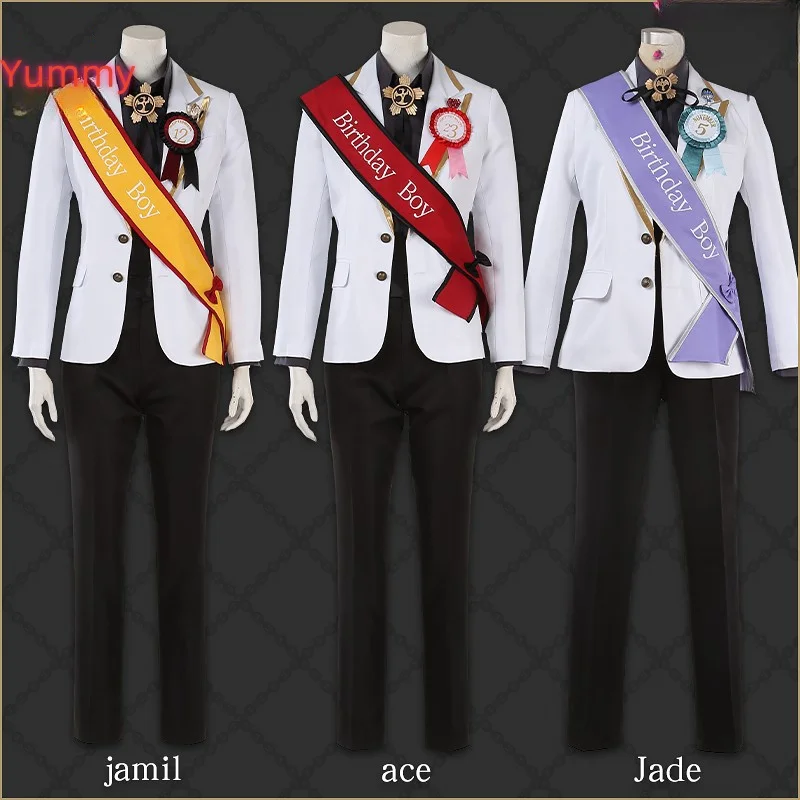 Jamil Viper Ace Trappola Jade Leech Cater Diamond Lilia Vanrouge Cosplay Costume Halloween Christmas Game Comic Con Clothes