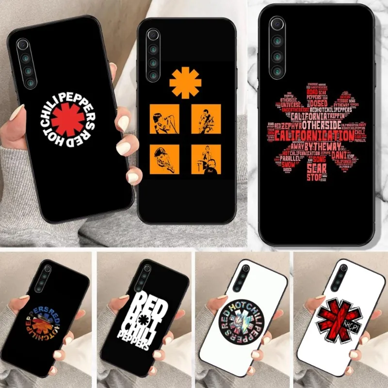 Red RHCP P-Peppers Phone Case for Xiaomi Mi 13 12 12S 12T 11T 10T 9T Lite Pro Ultra Poco F3 F4 X4 GT Black Cover Funda Shell