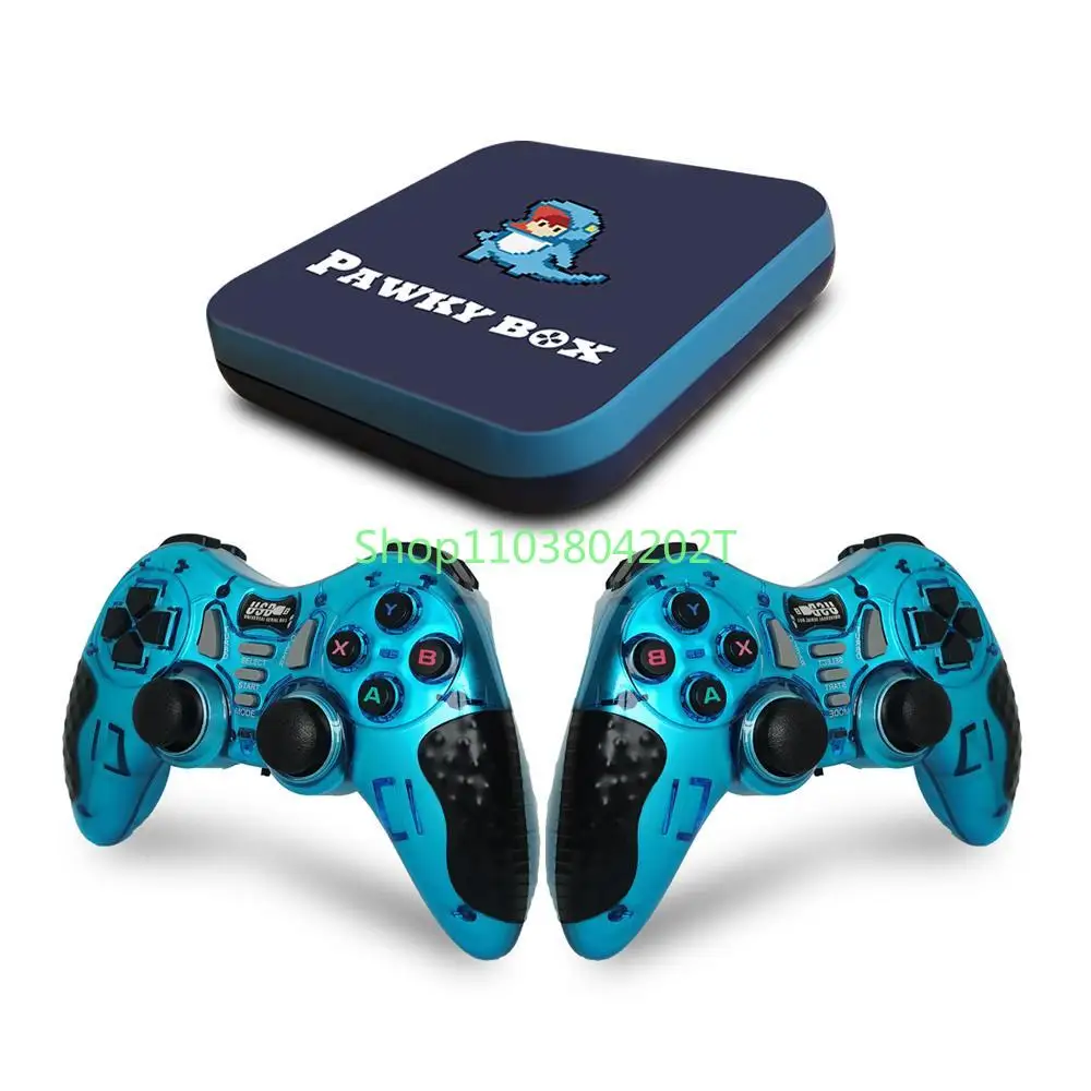 Pawky Box Retro Game Console For PS1/SMS/N64/PSP 50000+ Super Console Box Video Games Player 4K Wifi TV Out Family Gaming Fun