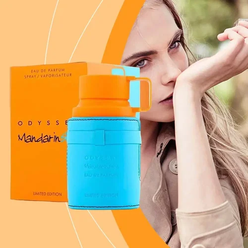 Imagen 2 del producto Armaf Odyssey Mandarin Sky 100 Ml Eau De Parfum para hombre un aroma fresco de cítricos Aroma duradero y sofisticado fragancia duradera
