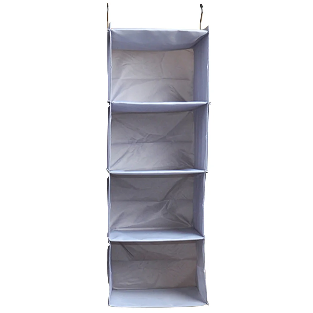 

Wardrobe Organizer Clothes Storage Bag Multi-Layer Hanging Closet Organizer Heavy-Duty Reusable Closet Shelves for Small Space