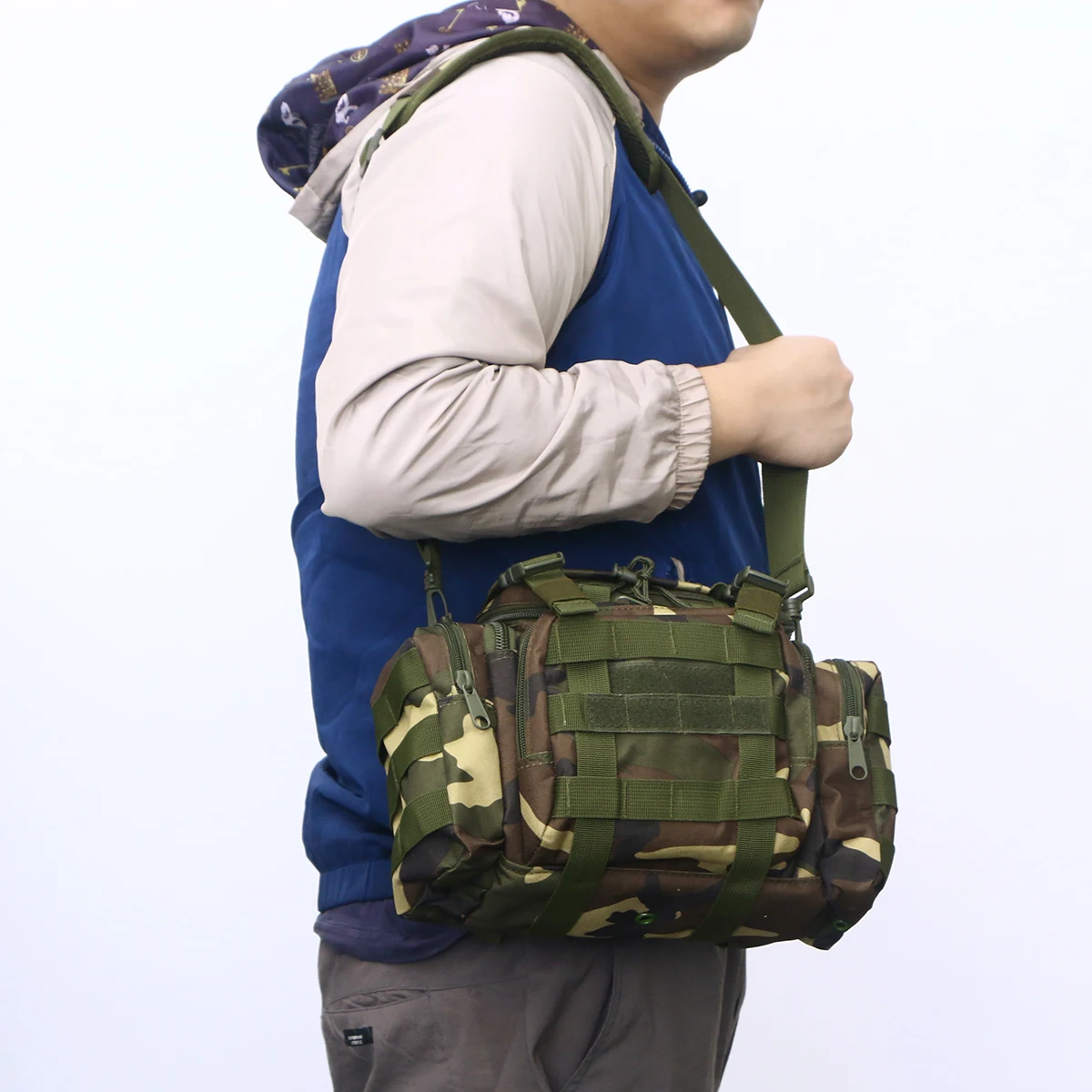 

Large Capacity Lure Bag Fishing Pouch Bait High Gear Organizer Storage Tackle Bags