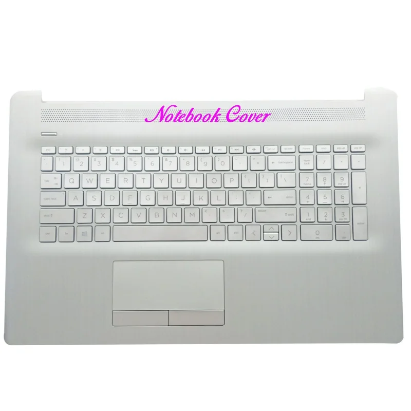 For HP 17-BY 17-CA Palmrest Backlit Keyboard PTP Touchpad L92783-001 Silver ODD