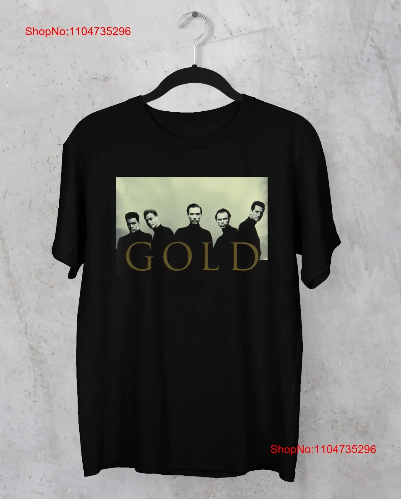 Spandau Ballet album GOLD black T shirt All sizes S to 45Xl JN393 vintage Washed designer clothes Casual Comfortable graphic