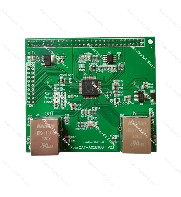 

EtherCAT Development Board Slave and Master Stations Are Based on STM32+AX58100