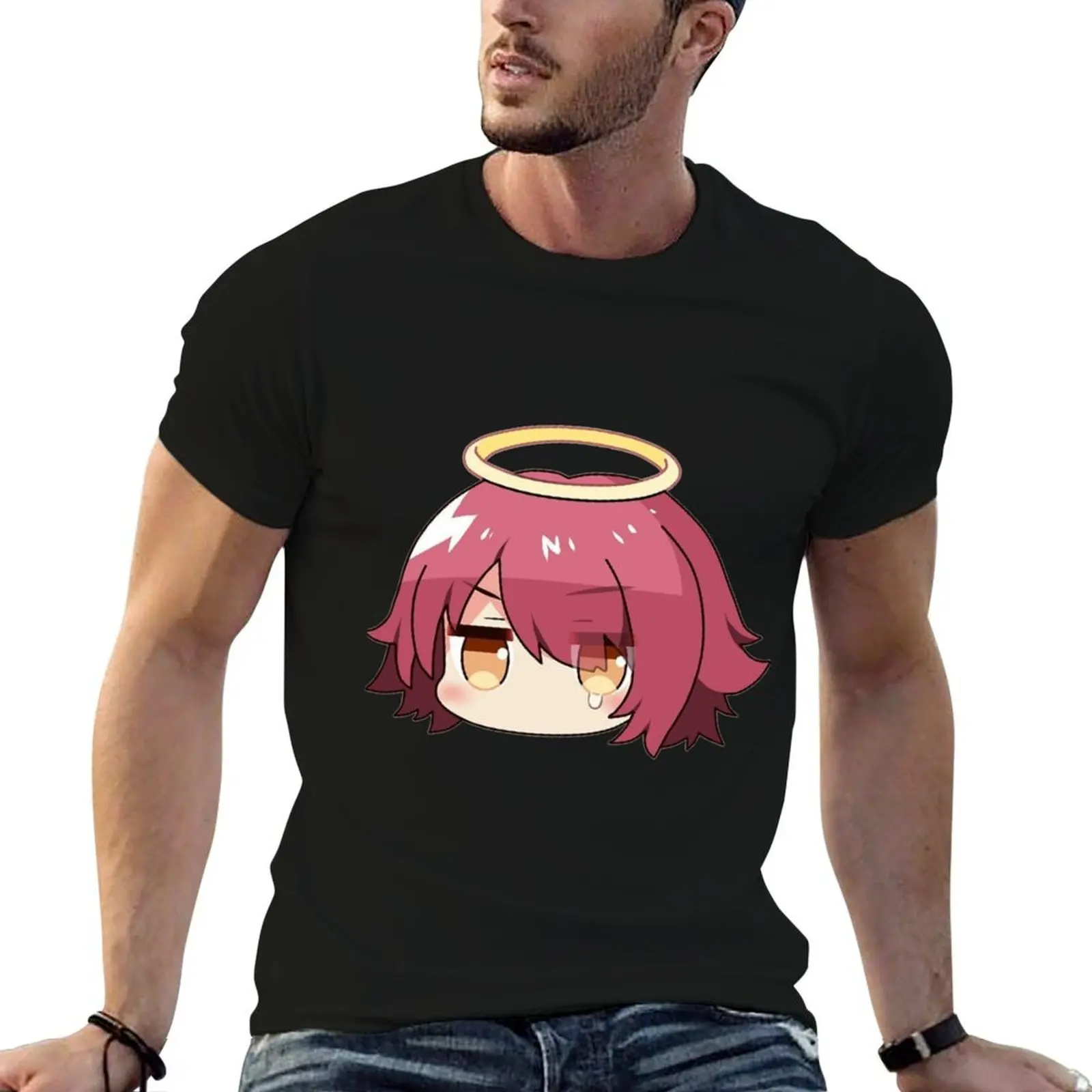 

eyjafjalla Anime chen girl skadi amiya gacha game waifu cute funny art manga T-Shirt t shirt man luxury T-Shirt