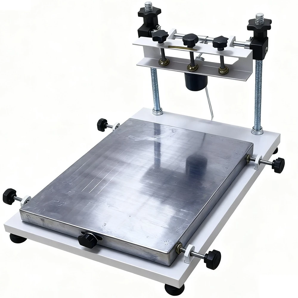 PCB screen printing machine for solder mask ink printing