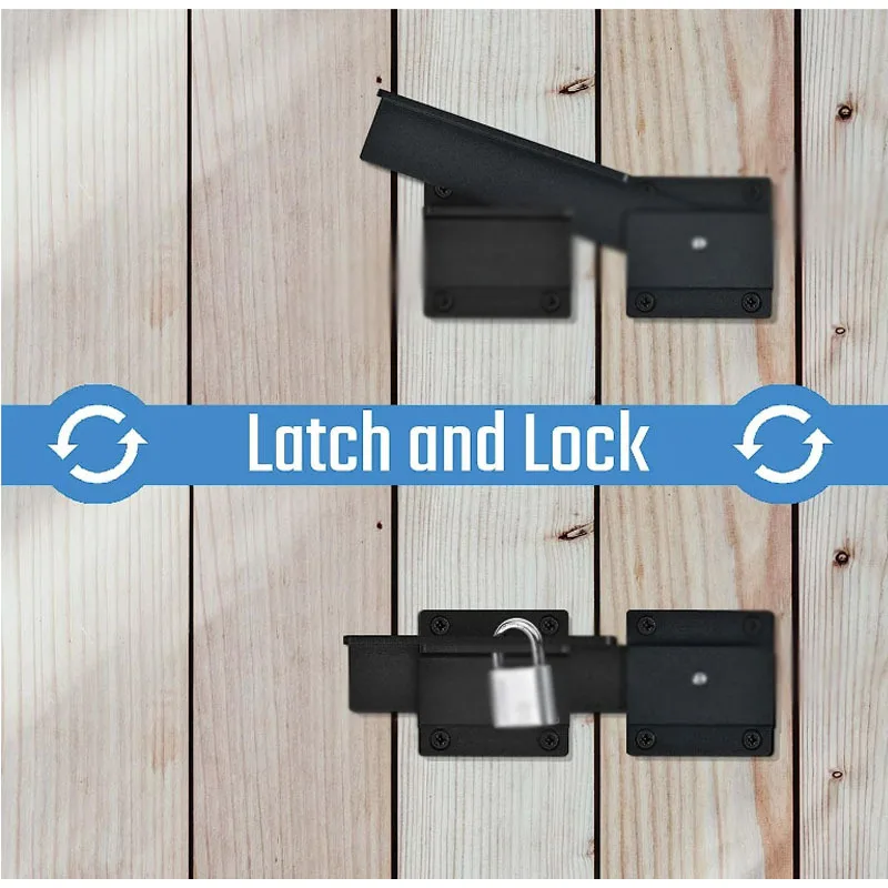 

Household Door Lock，Outdoor Latch Latch，Guardrail Lock，Garden Grille Fence Lock Accessories