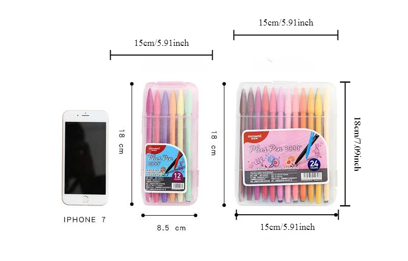 Watercolor Pen Box Gift Set Children\'s Primary And Secondary School Students Coloured Neutral Pen Art For Kids Pastel Colors