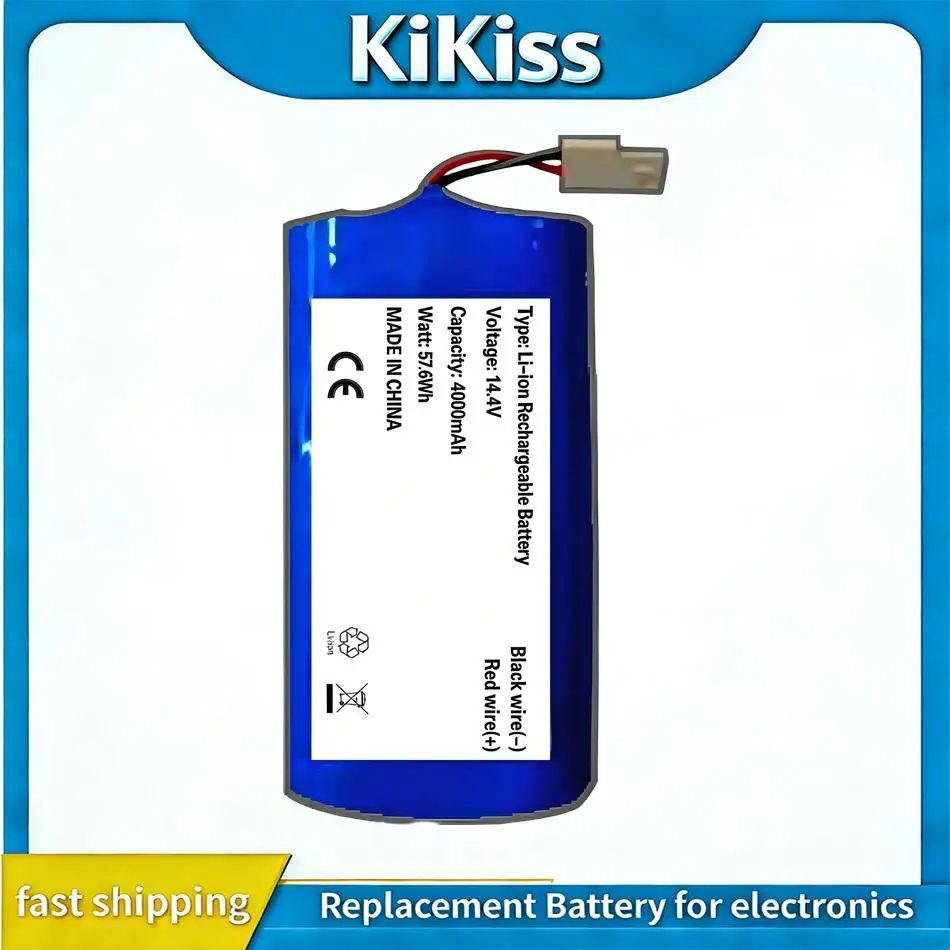 

Аккумулятор для робота-пылесоса Xiaomi G1 Mijia X3, долговечный, H18650CH-4S1P, 2600 мАч