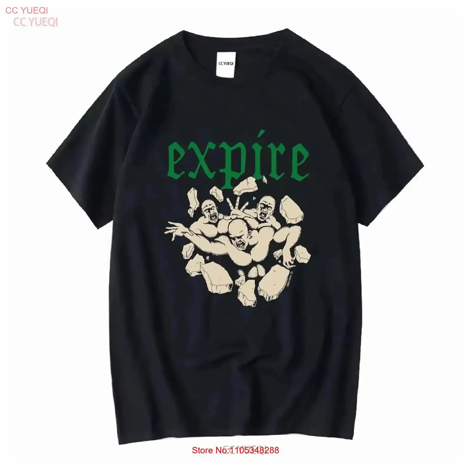 EXPIRE T SHIRT SMALL HARDCORE PUNK DOUBLE SIDED BRIDGE NINE RECORDS BLACK BAND vintage Washed Breathable vintage Washed