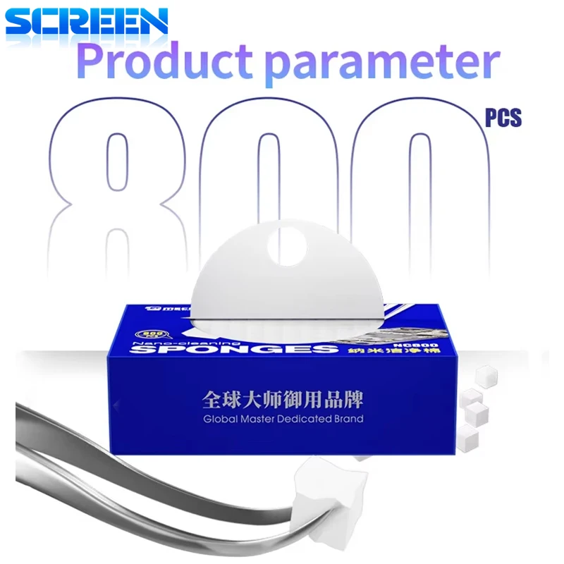 Mechanic NC800 Nano Spong Cleaning No Residue Phone Screen PCB Motherboard Back Glass Camera Solder Flux Oil Frame Clean Tool