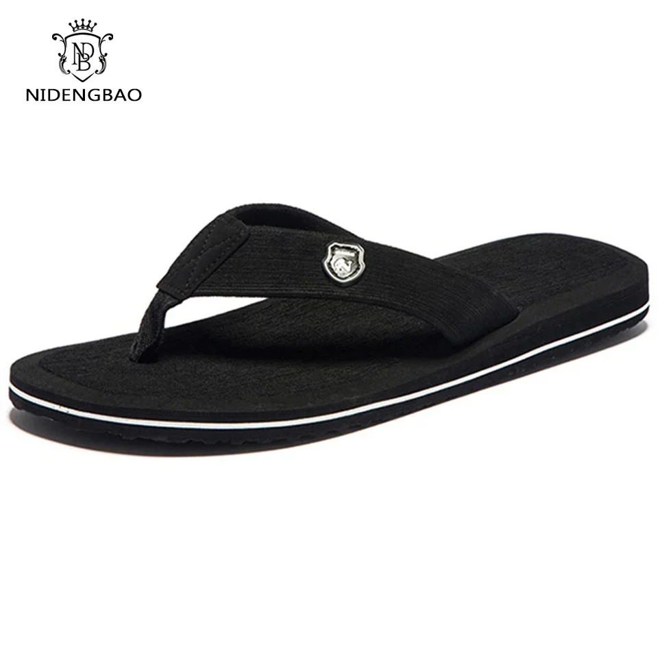 Big Size 50 pantofole da uomo scarpe da spiaggia Outdoor uomo infradito sandali da uomo scarpe Casual estive di buona qualità infradito classiche da