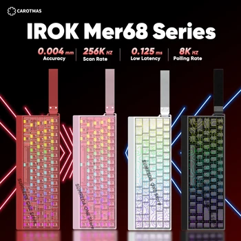 IROK Carotmas Mercury68 Max mars68 pro Mercury 68 Gaming Magnetic Mechanical Keyboard Rapi