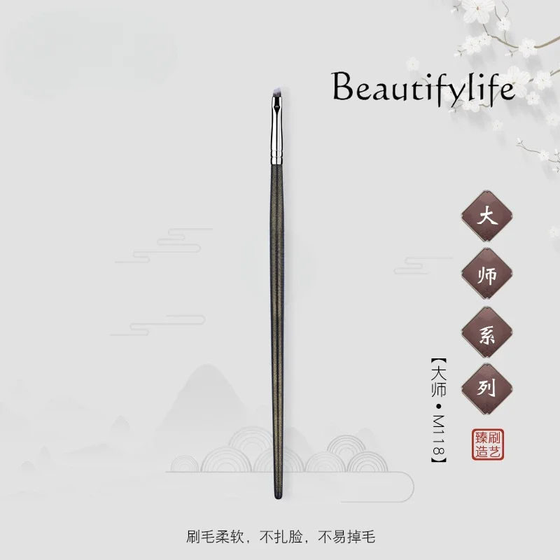 Novice Fine Bevel Eyeliner Brush, Master M118 Under Eyelid to Brush Makeup Brush Tool