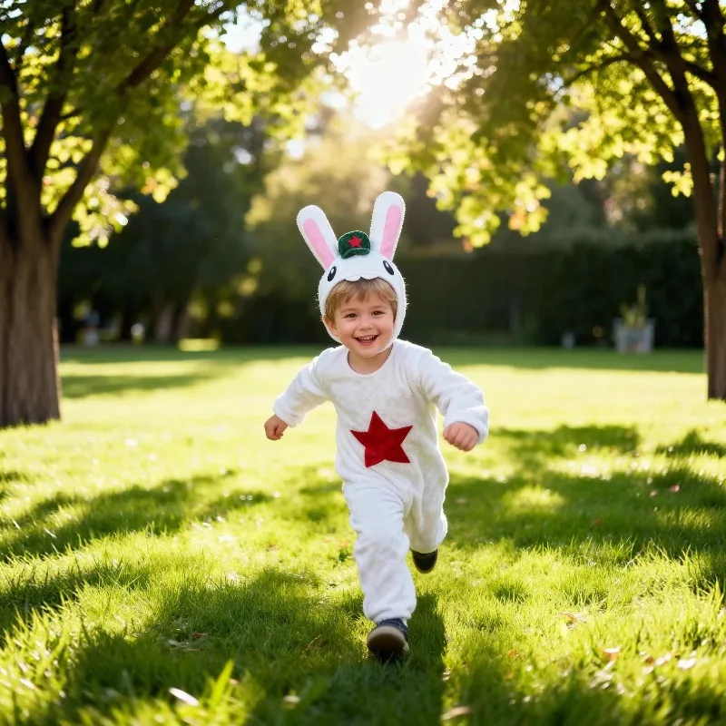 Kostum Paskah Putih Anak-anak - Party Games Easter For Kids ulasan dan harga