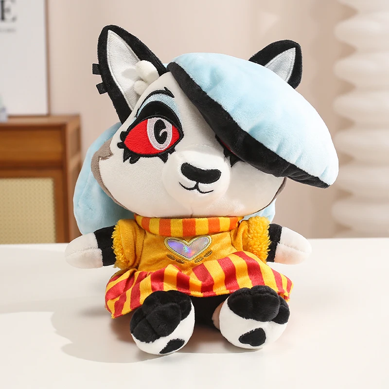 Kawaii Movie Evil Boss Loona Plush Dolls Cartoon Loona Stuffed Toys Birthday Holiday Gift Peripheral Fans Holiday Xmas Gift
