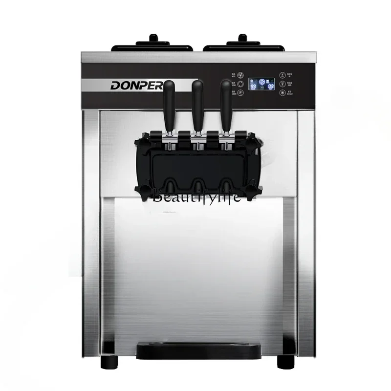 

FG34Desktop Soft Cone Ice Cream Machine Automatic Commercial Ice Cream Machine No Cleaning XMC720T