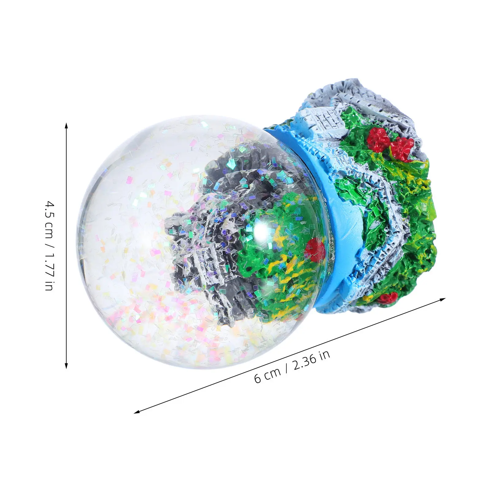 Beijing Landmark Gift China Great Wall Decor Asian Travel Souvenir Desk Ornament City Snow Globe Cultural