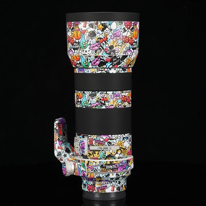 For Sony FE 70-200mm F4 G OSS Lens Sticker Protective Skin Decal Vinyl Wrap Film Anti-Scratch Protector Coat