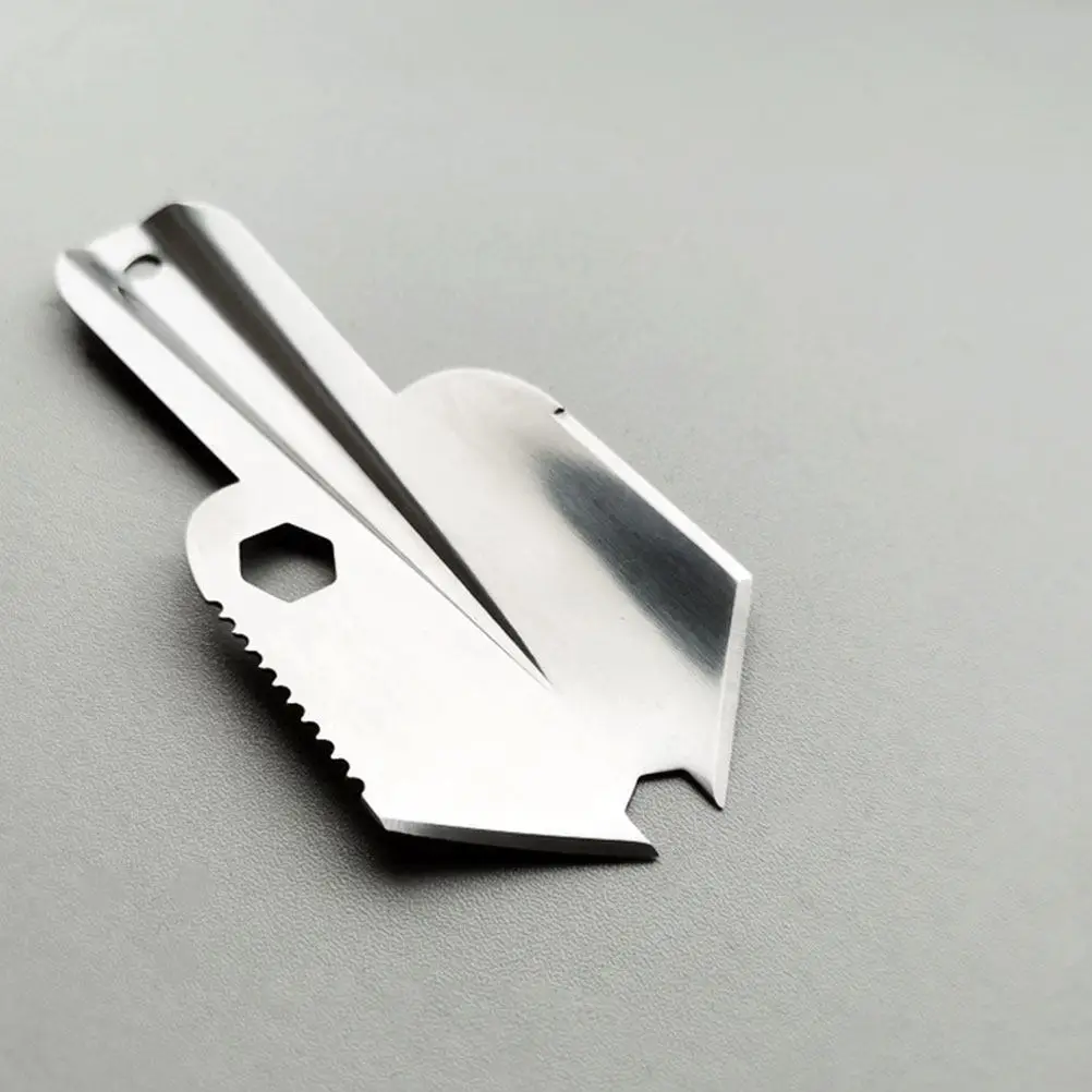 

Маленькая стальная садовая лопатка: легкий портативный инструмент для копания и пересадки растений, садовый совок