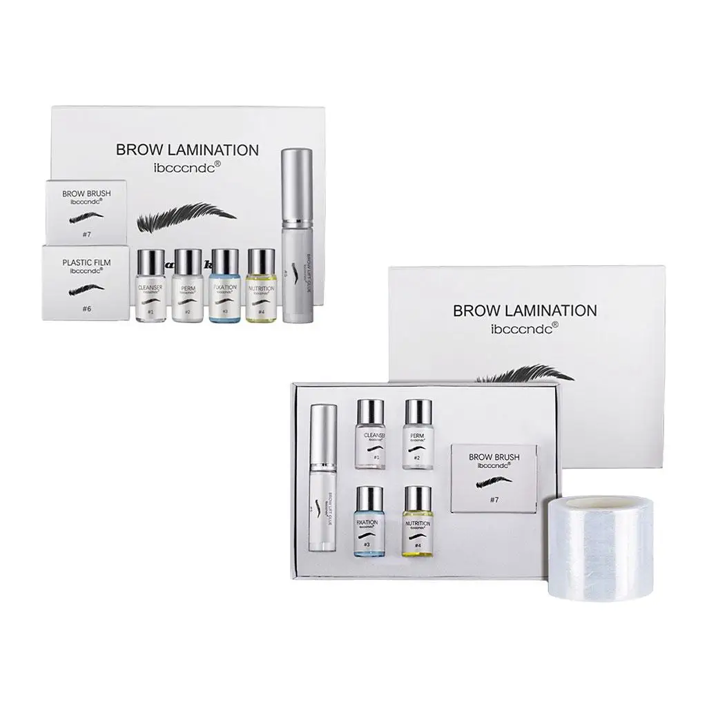 Eyebrow Lift Kit Beauty Tool Trendy Lamination Kit Beauty Brow Kits for Brow Perming Home Use Fuller Brow Beginners Women