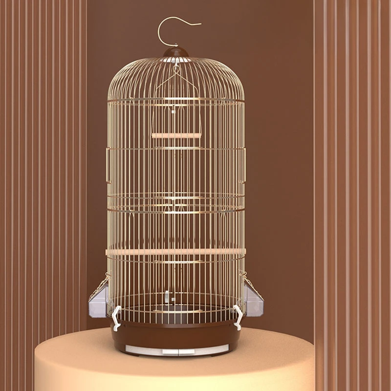 Feeder Outdoors Bird Cages Stand Decors Luxury Parrot Metal Bird Cages Decors Pigeon Vogelkooi Accessoires Bird Accessories