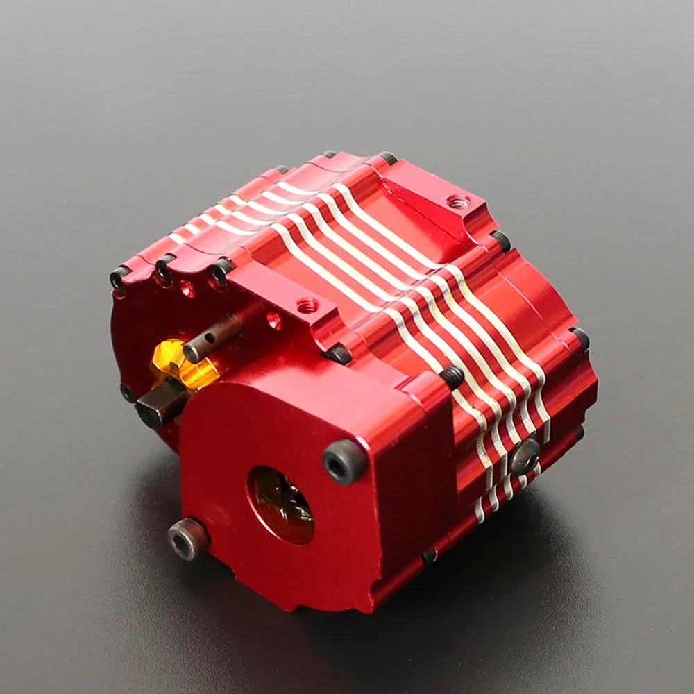 2Speed Gearbox For RC 1/14 Dump Tipper Tractor Truck Jdm Tamiyaya Lesu Model Cars for Th19654-Smt8