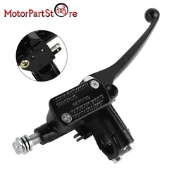 Motorcycle Brake Pump Right Hydraulic Brake Master Cylinder Lever for GY6 50cc 70cc 90cc 110cc 125cc Scooter Moped ATV Dirt Bike