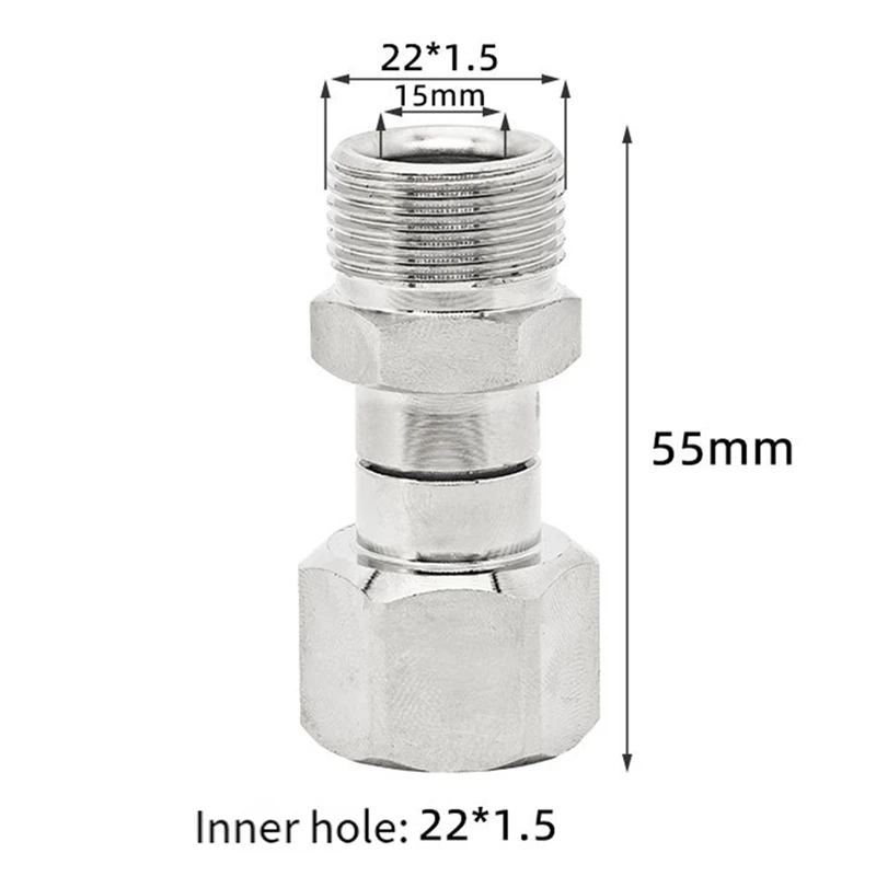 junta-rotativa-para-lavadora-de-alta-pressao-em-aco-inoxidavel-abzv-conector-anti-emaranhamento-com-rotacao-de-360-graus-m22-15mm-para-lavagem-de-carros
