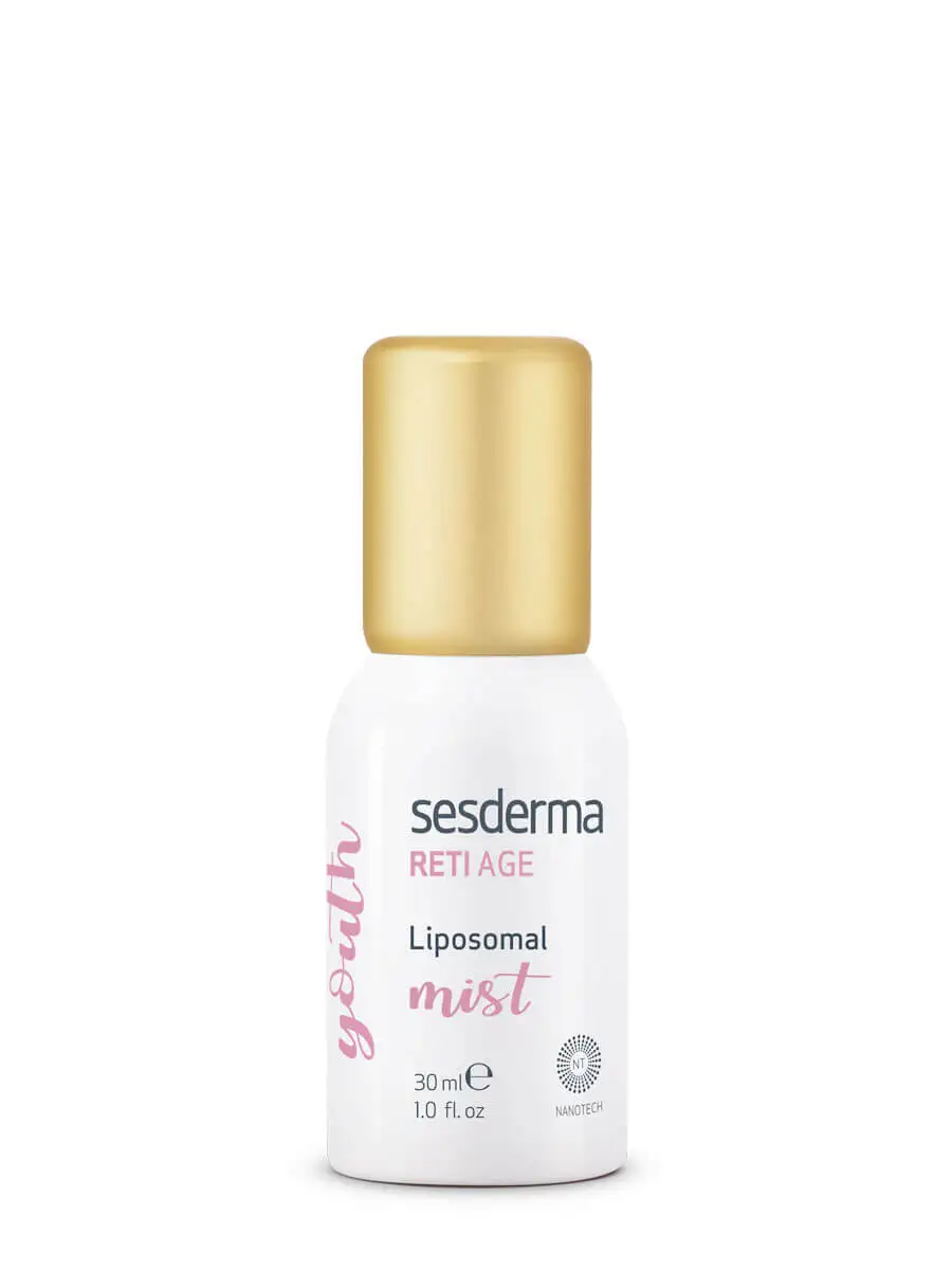 Sesderma reti age liposomal mist 30 ml-enhances anti-aging action with 3 types of retinol.