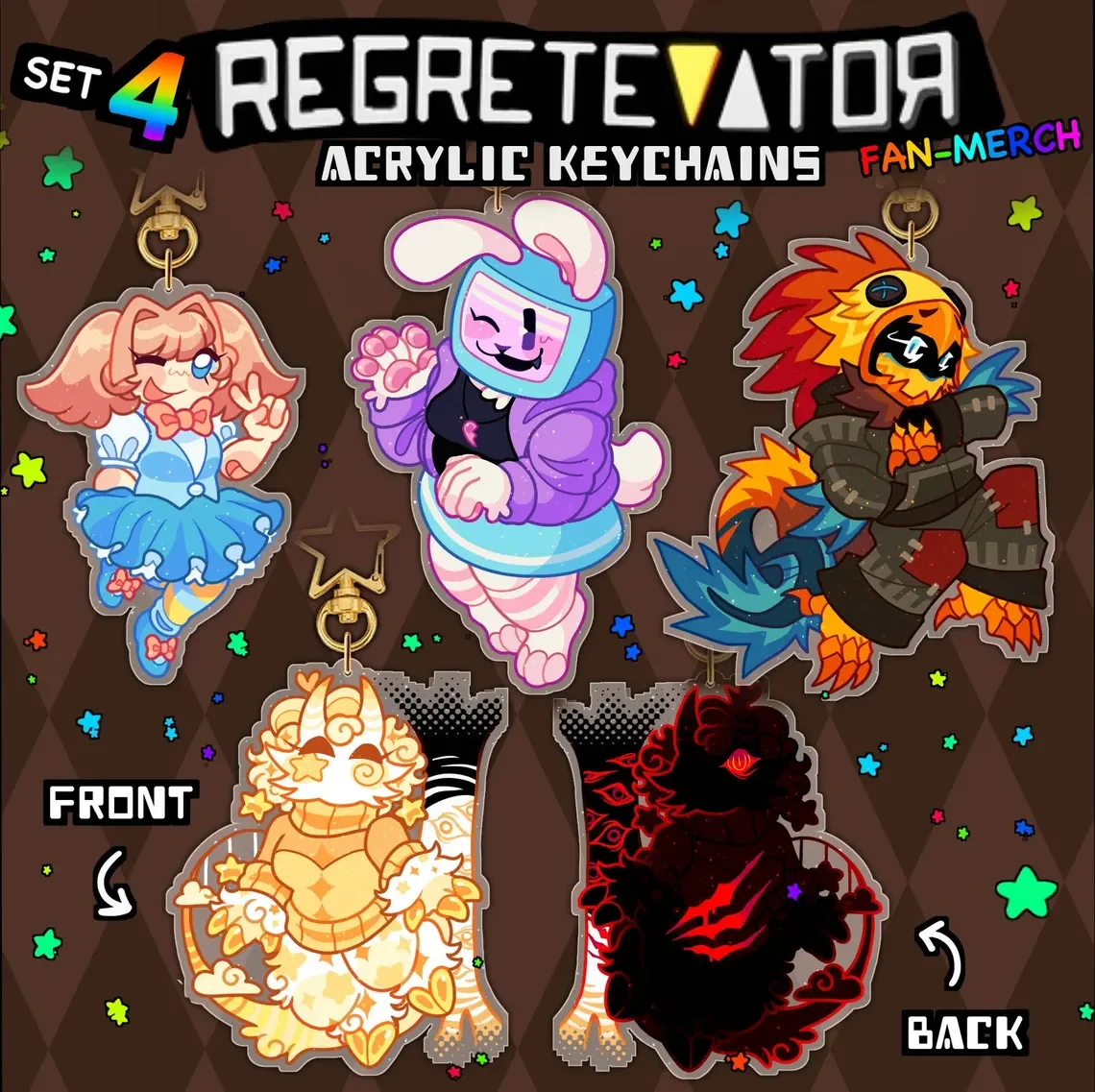 REGRETEVATOR Series 4 Keychain - Compact Portable Design for Easy ...
