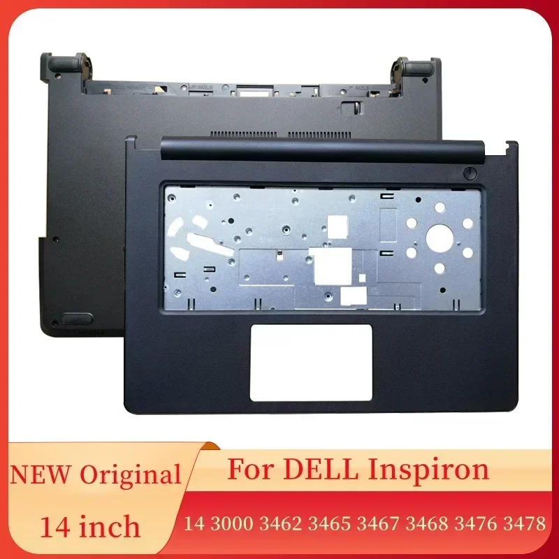 NEW Laptops Case For DELL Inspiron 14 3467 3000 3465 3462 3468 3478 3476 Notebook Palmrest/Bottom Case Laptop Accessories