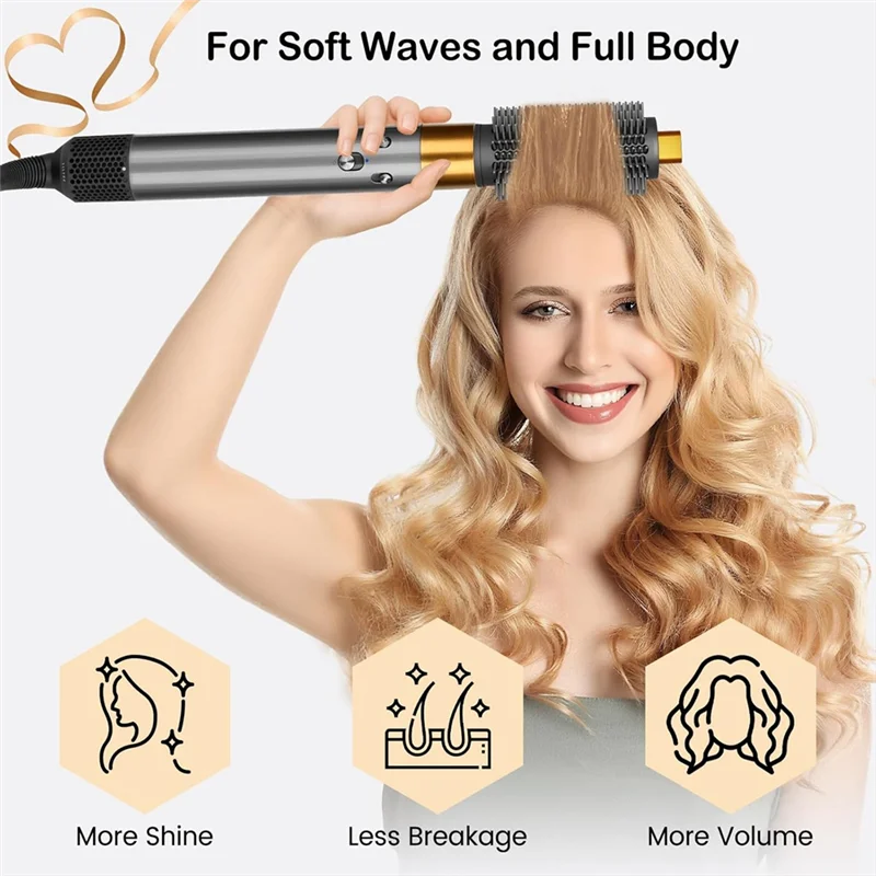 【SELL FAST 】Round Volumizing Brush Attachment For Dyson Airwrap HS01 HS05 HS08 Curling Iron Wave Curl Diffuser