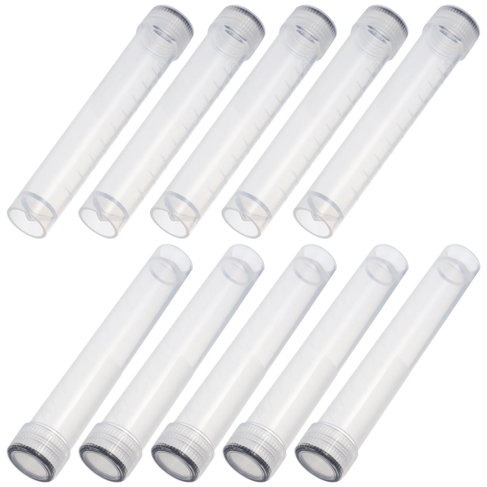 10Pcs 10Ml Plastic Freezing Tube Cryovial Sample Vial for Low Temperature Experiments Equipment 10Ml Freezing Tube